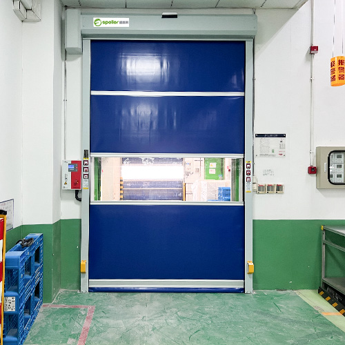 PVC自动快速卷帘门 PVC自动快速卷帘门